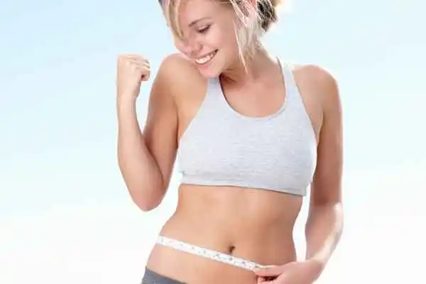 woman happy after fat reduction treatment Woolwich